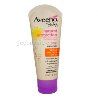 Aveeno 天然無香嬰兒防曬霜 SPF50