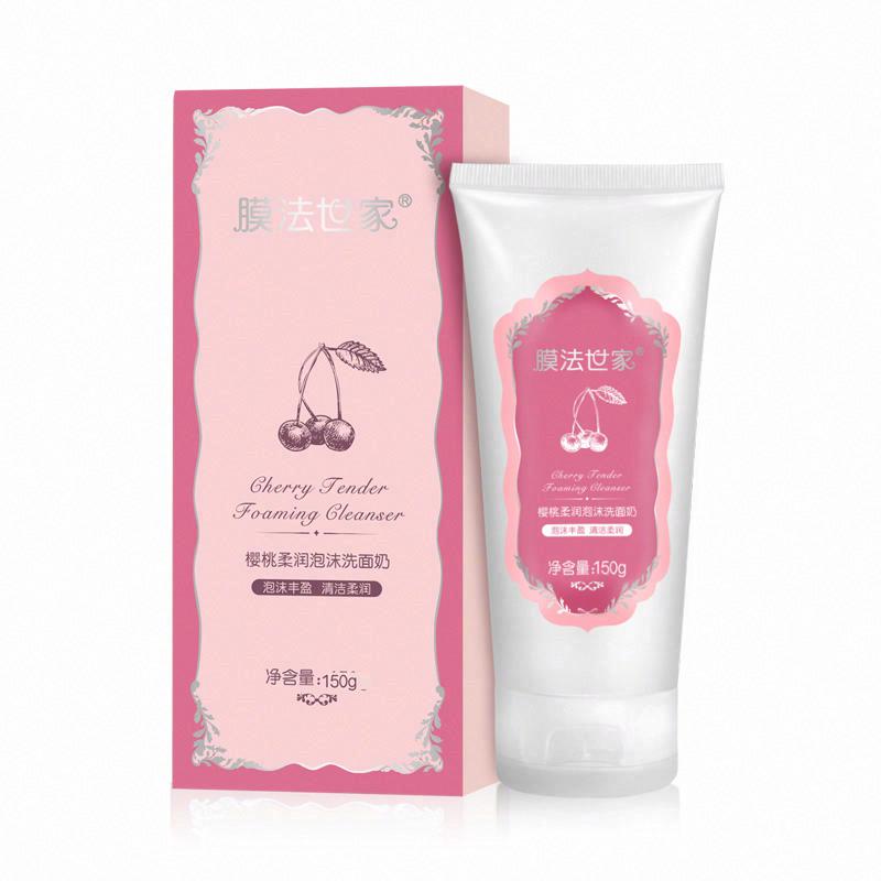 膜法世家 櫻桃柔潤泡沫洗面奶