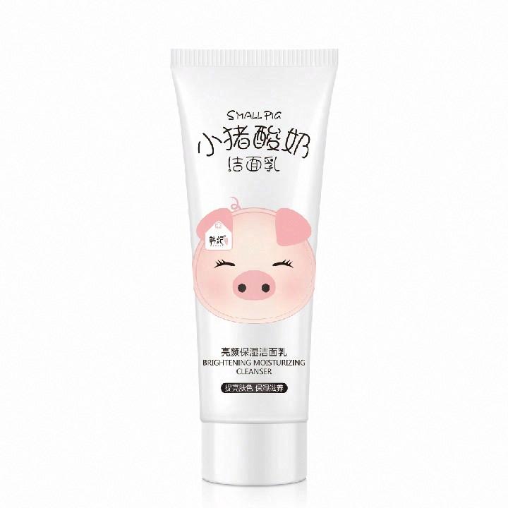 韓紀小豬酸奶亮顏保濕潔面乳