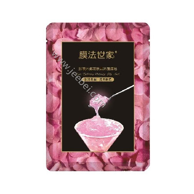 膜法世家 玫瑰水嫩亮膚晶凍面膜貼