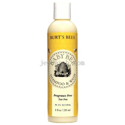 BURT'S BEES 小蜜蜂嬰兒洗發沐浴液(無香無淚型)