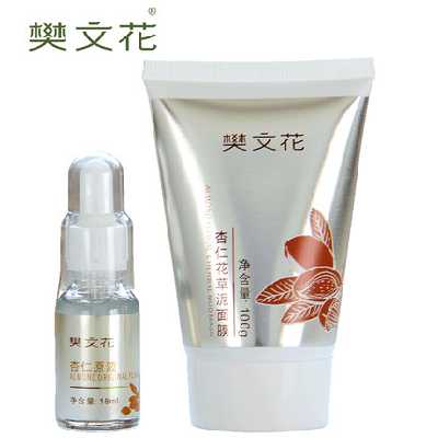樊文花杏仁花草泥面膜