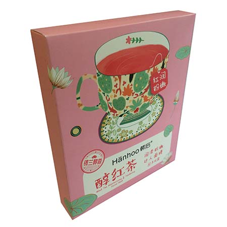 韓后醇紅茶潤澤粉嫩達人面膜