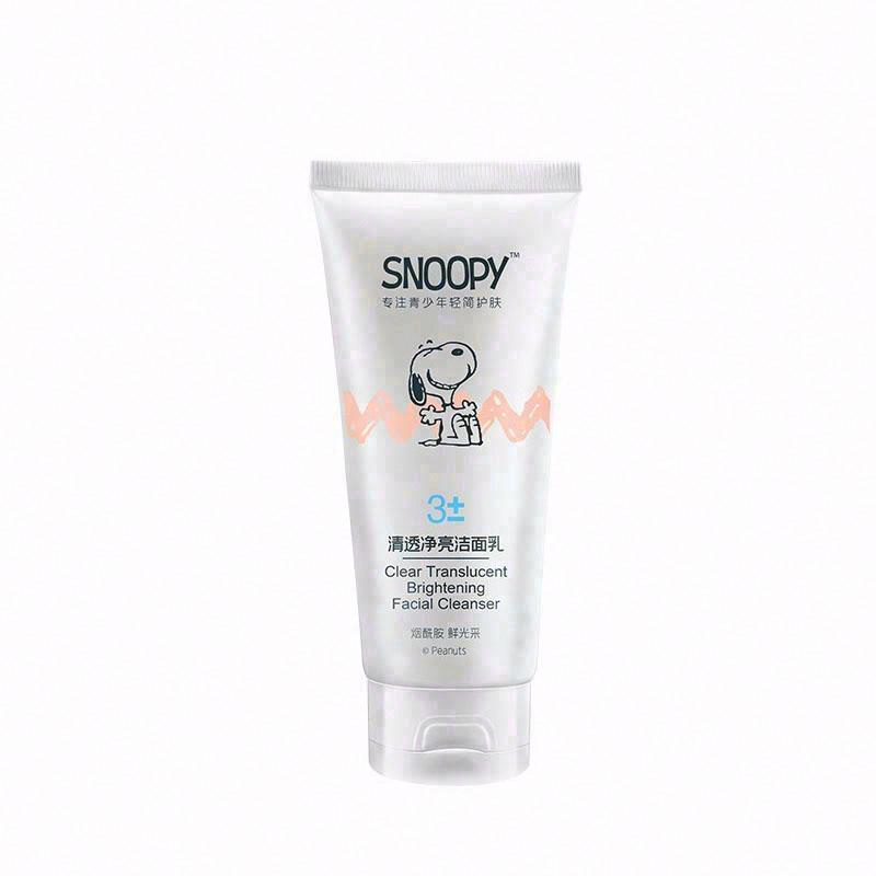 SNOOPY清透凈亮潔面乳