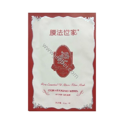 膜法世家玫瑰精油柔潤亮膚微纖維面膜貼