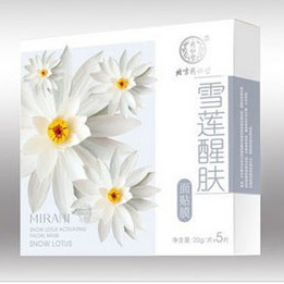同仁堂雪蓮醒膚面貼膜