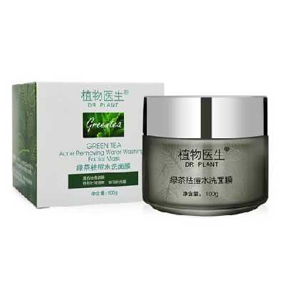 植物醫生（Dr.Plant）綠茶祛痘水洗面膜