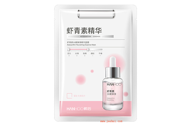 韓后蝦青素水嫩彈滑精華面膜