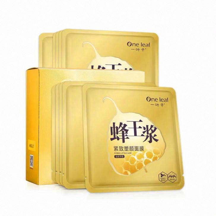 一葉子蜂王漿緊致塑顏面膜