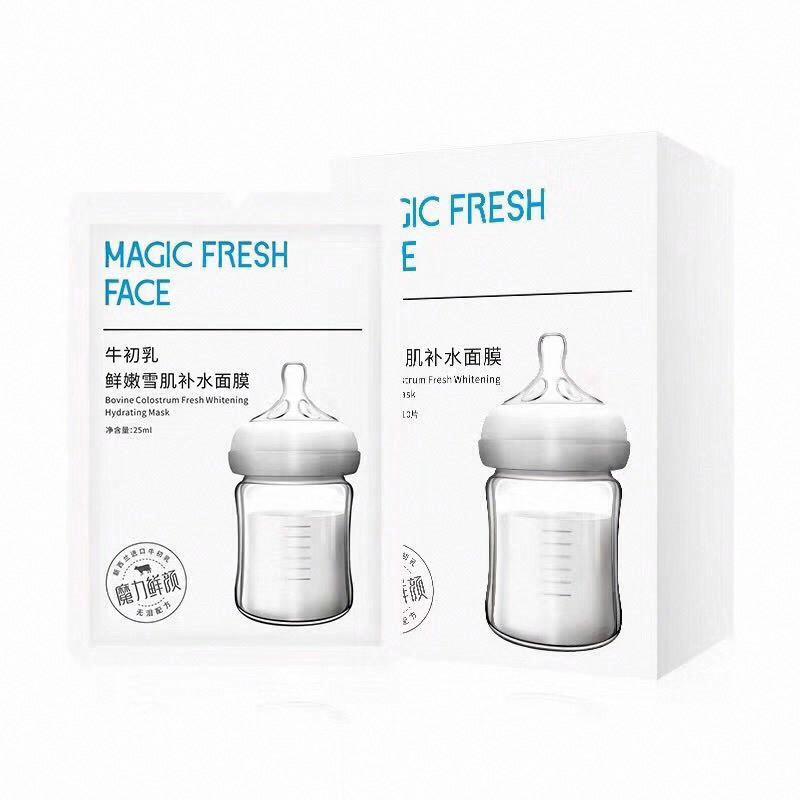 魔力鮮顏牛初乳鮮嫩雪肌補水面膜