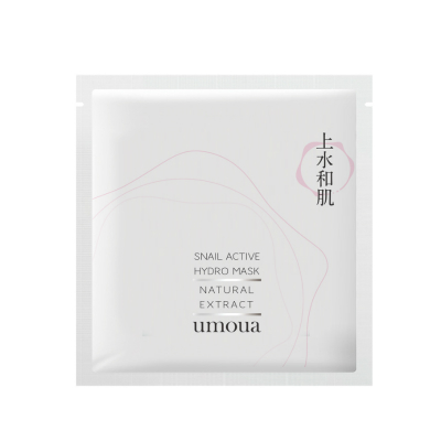 上水和肌蝸牛蠶絲面膜