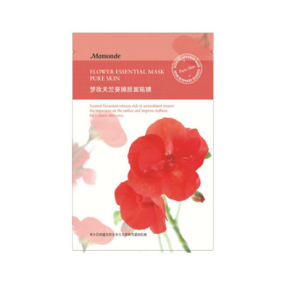 夢妝天竺葵嫩膚面貼膜