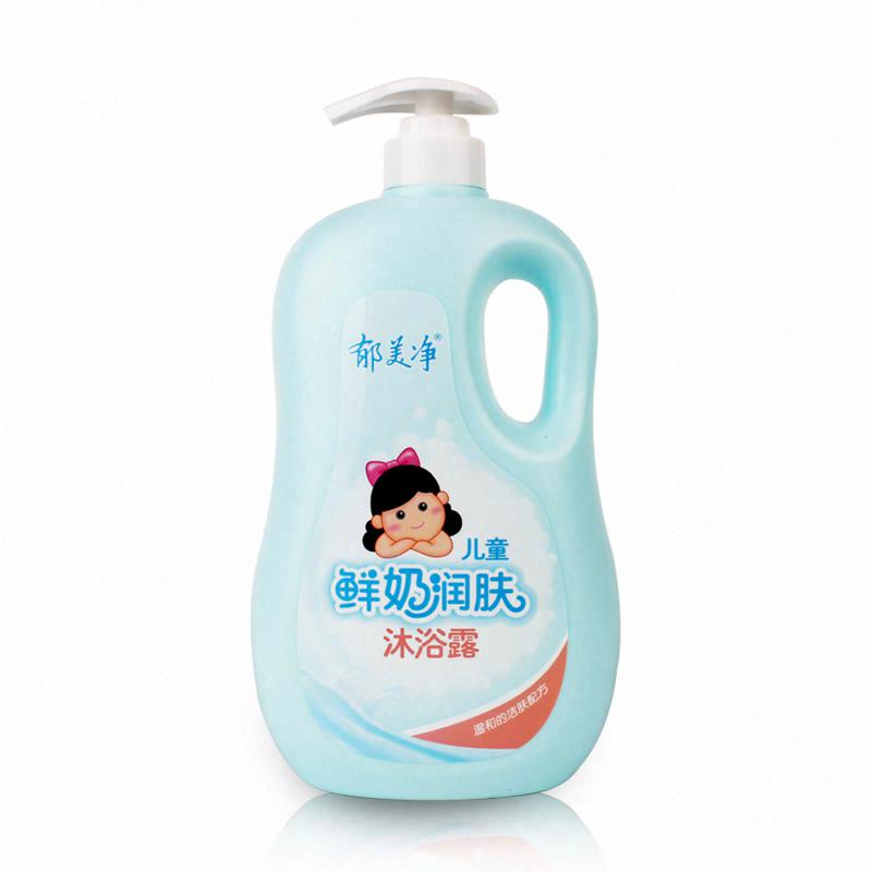 郁美凈兒童鮮奶潤膚沐浴露
