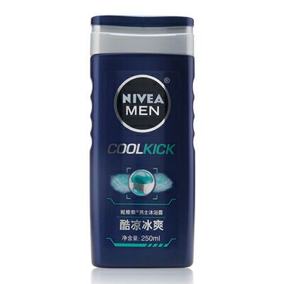 妮維雅男士酷涼冰爽沐浴露