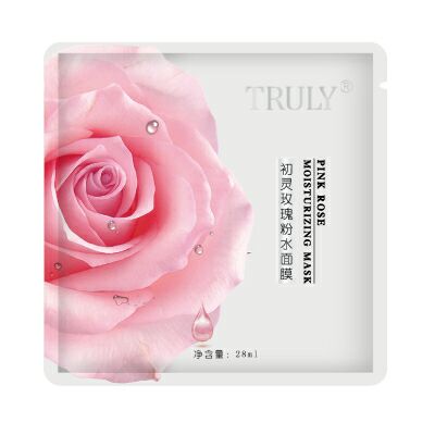 TRULY初靈玫瑰粉水面膜