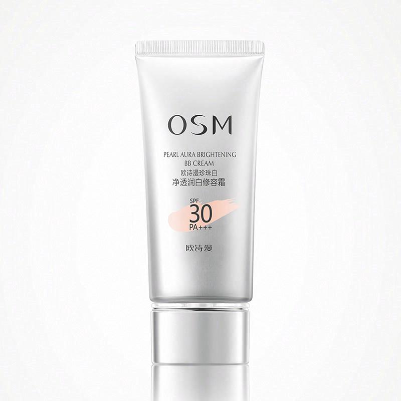 歐詩漫珍珠白凈透潤白修容霜（SPF30，PA+++）