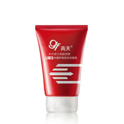 高夫竹·炭凈透控油泡沫潔面乳