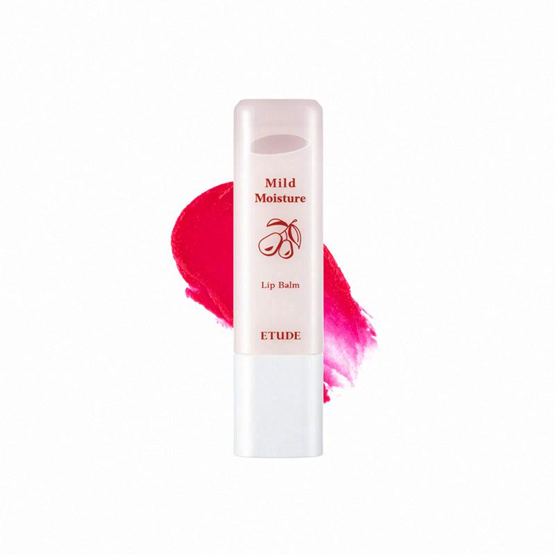 伊蒂之屋牛油果水漾潤唇膏 #2水紅色