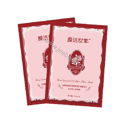 膜法世家  玫瑰精油柔潤亮膚微纖維面膜貼