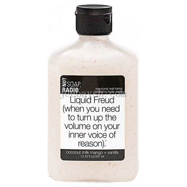 Not Soap Radio Liquid Freud  Exfoliating Body Wash