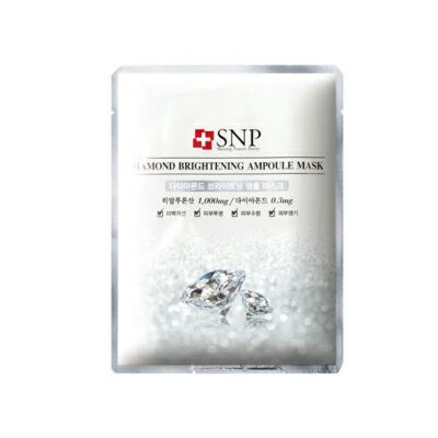 SNP 鉆石亮顏安瓶面膜