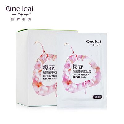 一葉子 櫻花粉嫩修護面貼膜