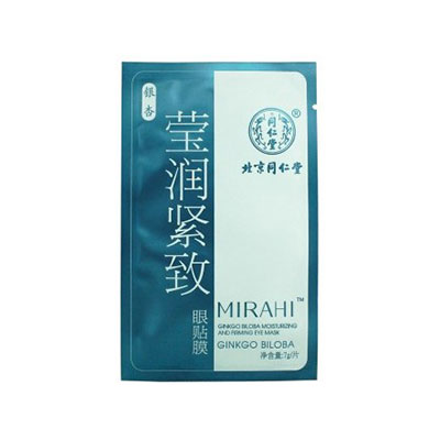 同仁堂銀杏瑩潤緊致眼貼膜