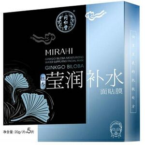 同仁堂銀杏瑩潤補水面貼膜
