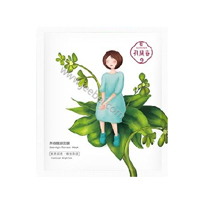 孔鳳春熬夜醒顏面膜