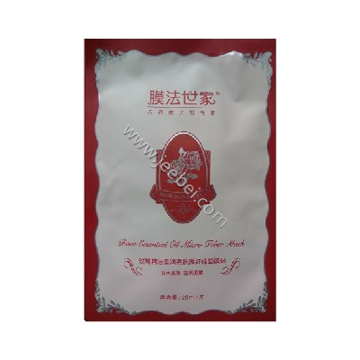 膜法世家 玫瑰精油柔潤亮膚微纖維面膜貼