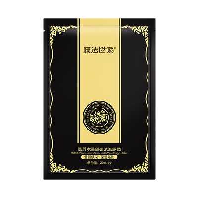 膜法世家 黑貢米雪肌亮采面膜貼
