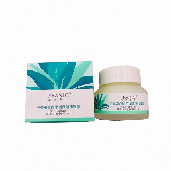 法蘭琳卡蘆薈蛋白酶平衡保濕?ㄠ?霜