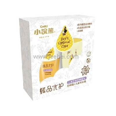 小浣熊蜂品優護兒童防曬套裝-曬后修復霜