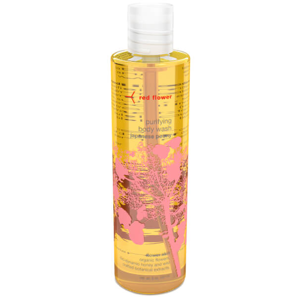 Red Flower Japanese Peony Purifying Body Wash