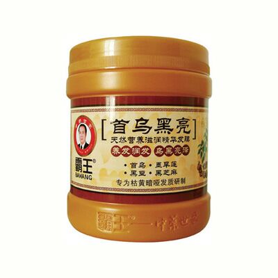 霸王首烏黑亮天然營養滋潤精華發膜