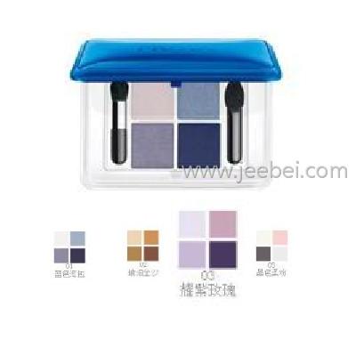 珀萊雅晶艷魅彩四色眼影（03耀紫玫瑰）