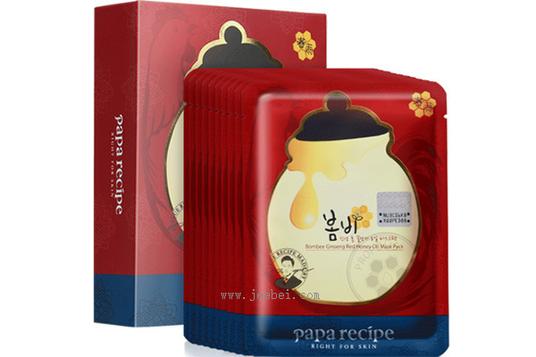 Paparecipe 春雨紅參蜂蜜精油面膜