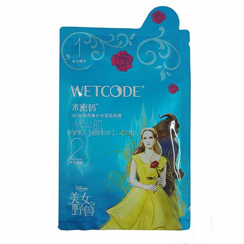 水密碼冰川礦泉密集補水雙層面膜-暢透醒膚精華液