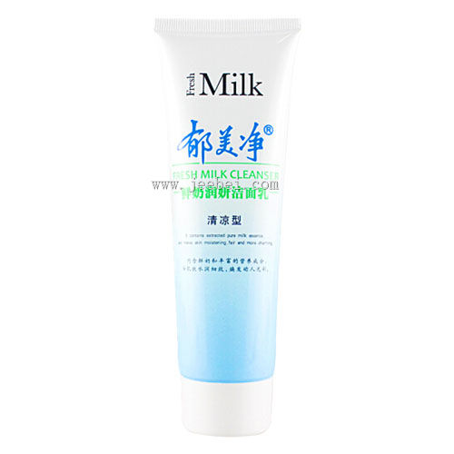 郁美凈鮮奶潤妍潔面乳（清涼型）