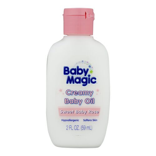Baby Magic 嬰兒玫瑰味潤膚油