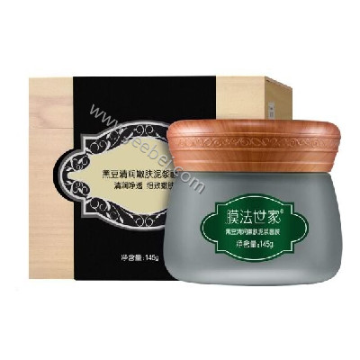 膜法世家 黑豆清潤嫩膚泥漿面膜