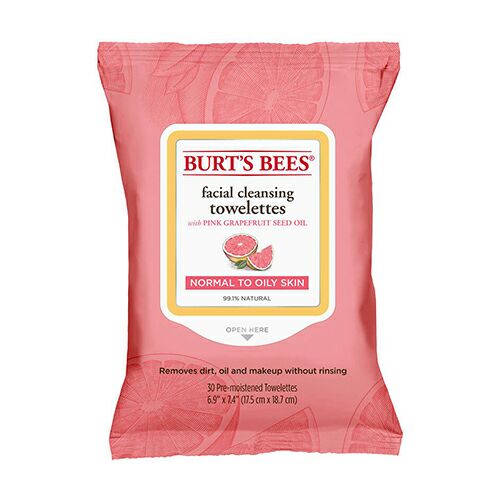 BURT'S BEES 小蜜蜂天然粉紅葡萄柚卸妝濕巾