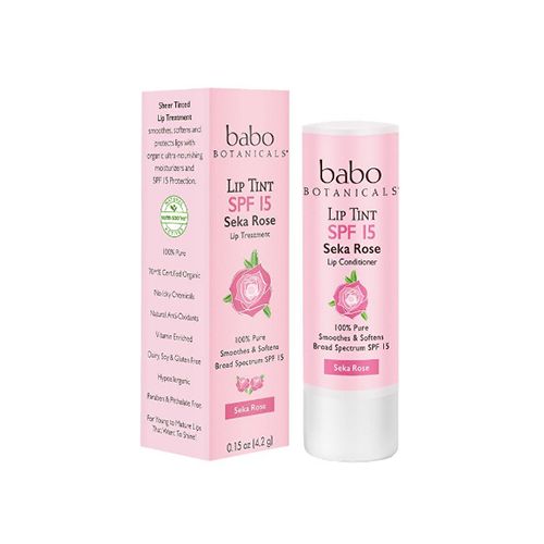 Babo Botanicals 唇膏 Seka Rose