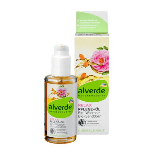 Alverde 艾薇德野玫瑰沙棘放松護理油