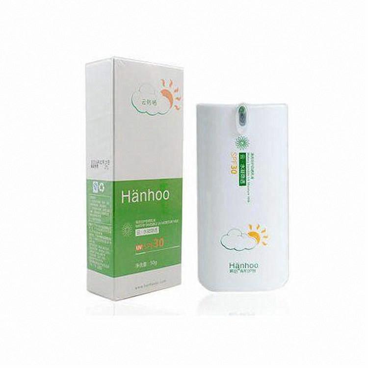 韓后清透倍護防曬乳液SPF30 PA++