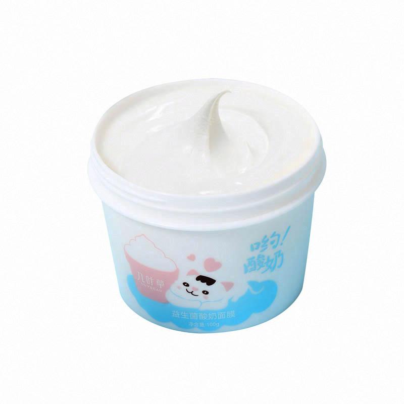 九葉草益生菌酸奶面膜