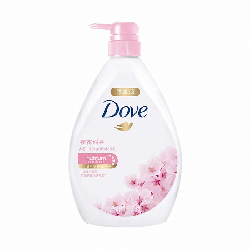 Dove多芬櫻花甜香滋養美膚沐浴乳