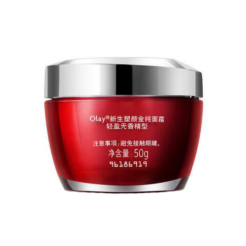 OLAY新生塑顏金純面霜輕盈無香精型