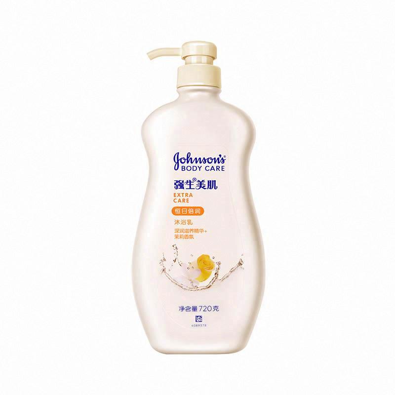 強生美肌恒日倍潤沐浴乳