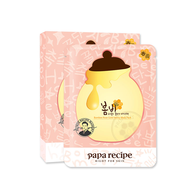 Paparecipe 春雨玫瑰黃金蜂蜜面膜